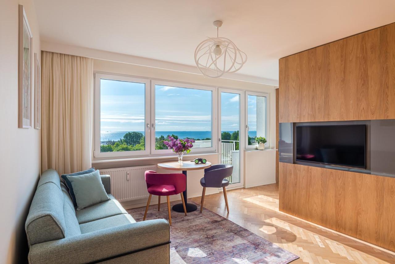 9Th Floor Skwer Kosciuszki Z Widokiem Na Morze Apartment Gdynia Ngoại thất bức ảnh
